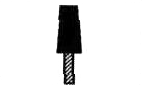 RA - Tapered Sides with Flat Top